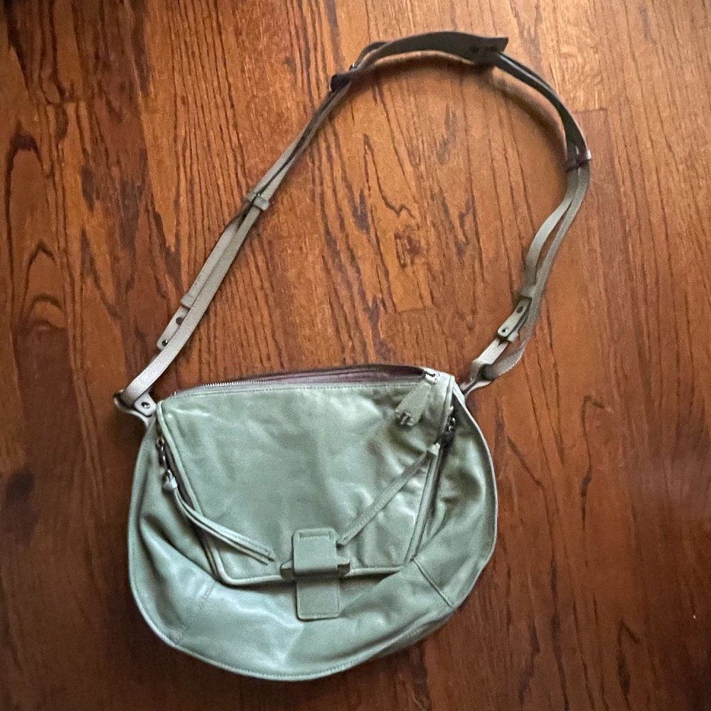 Kooba Sage green crossbody bag